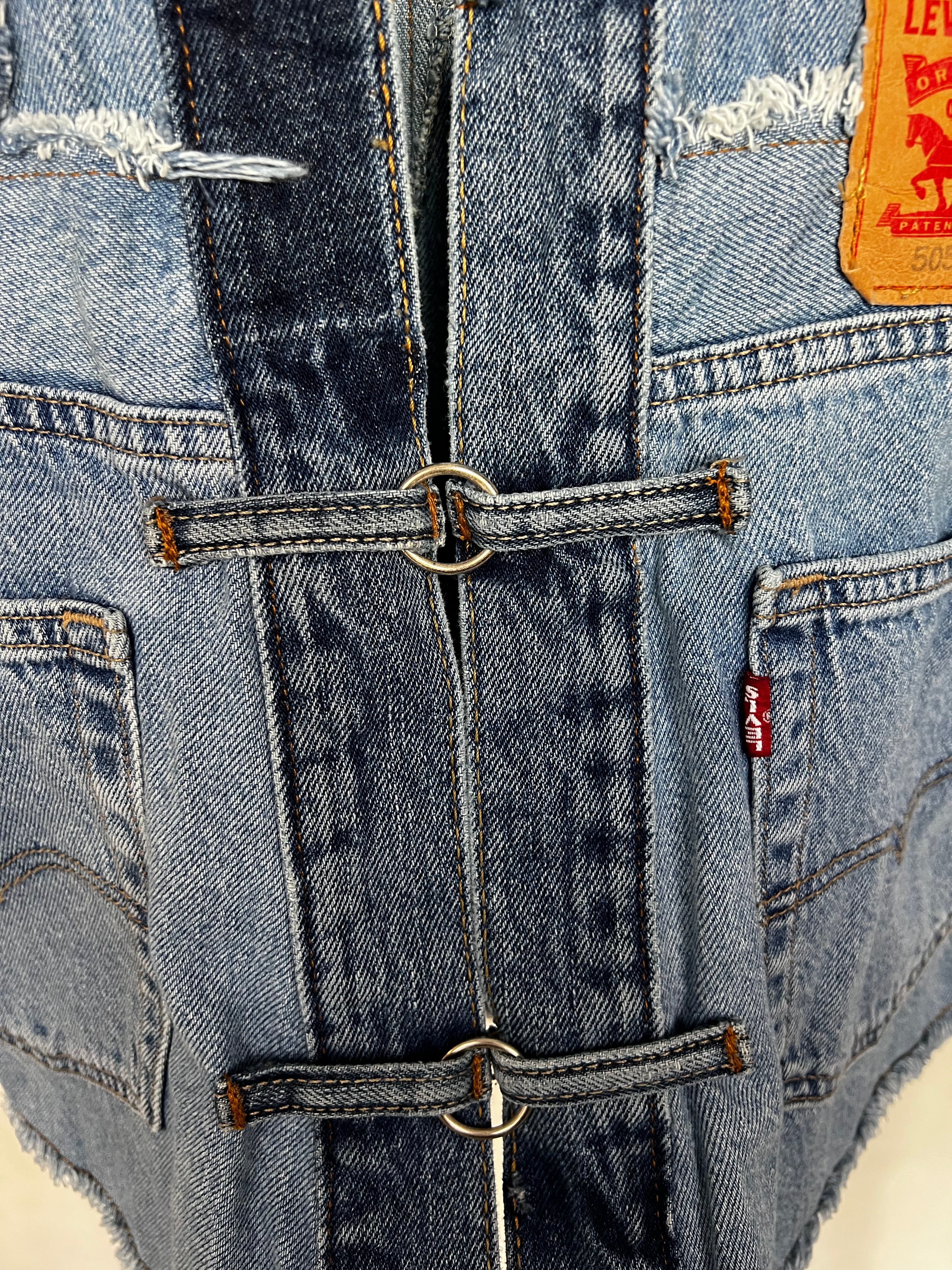 UPCYCLED DENIM VEST