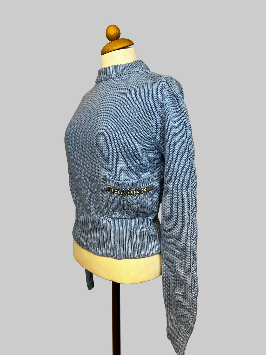 RALPH LAUREN CROPPED KNITWEAR