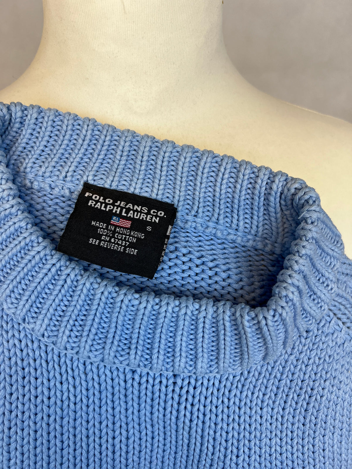 RALPH LAUREN CROPPED KNITWEAR