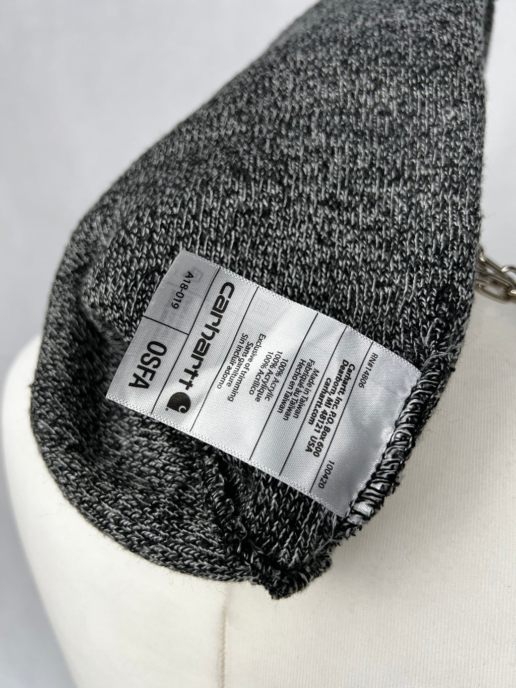 CARHARTT BEANIE GREY