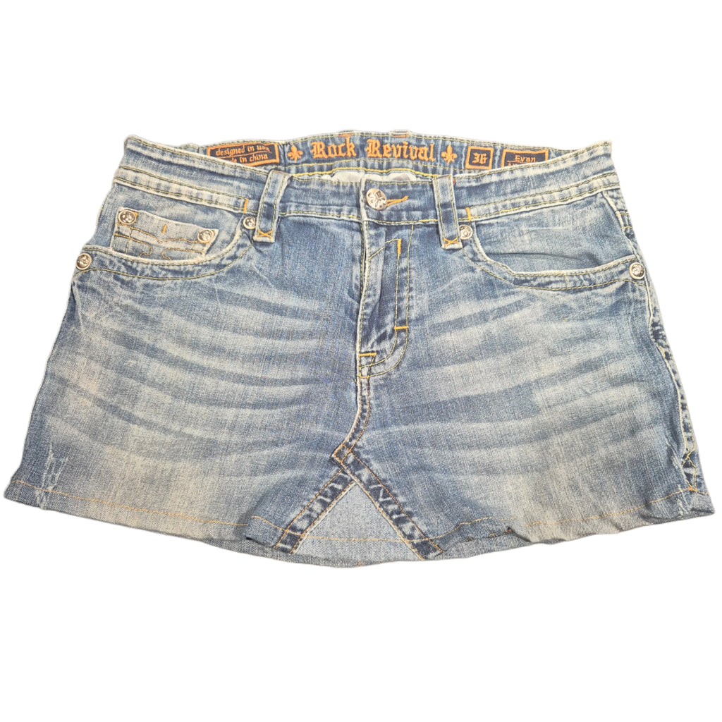 Rock Revival Denim Skirt