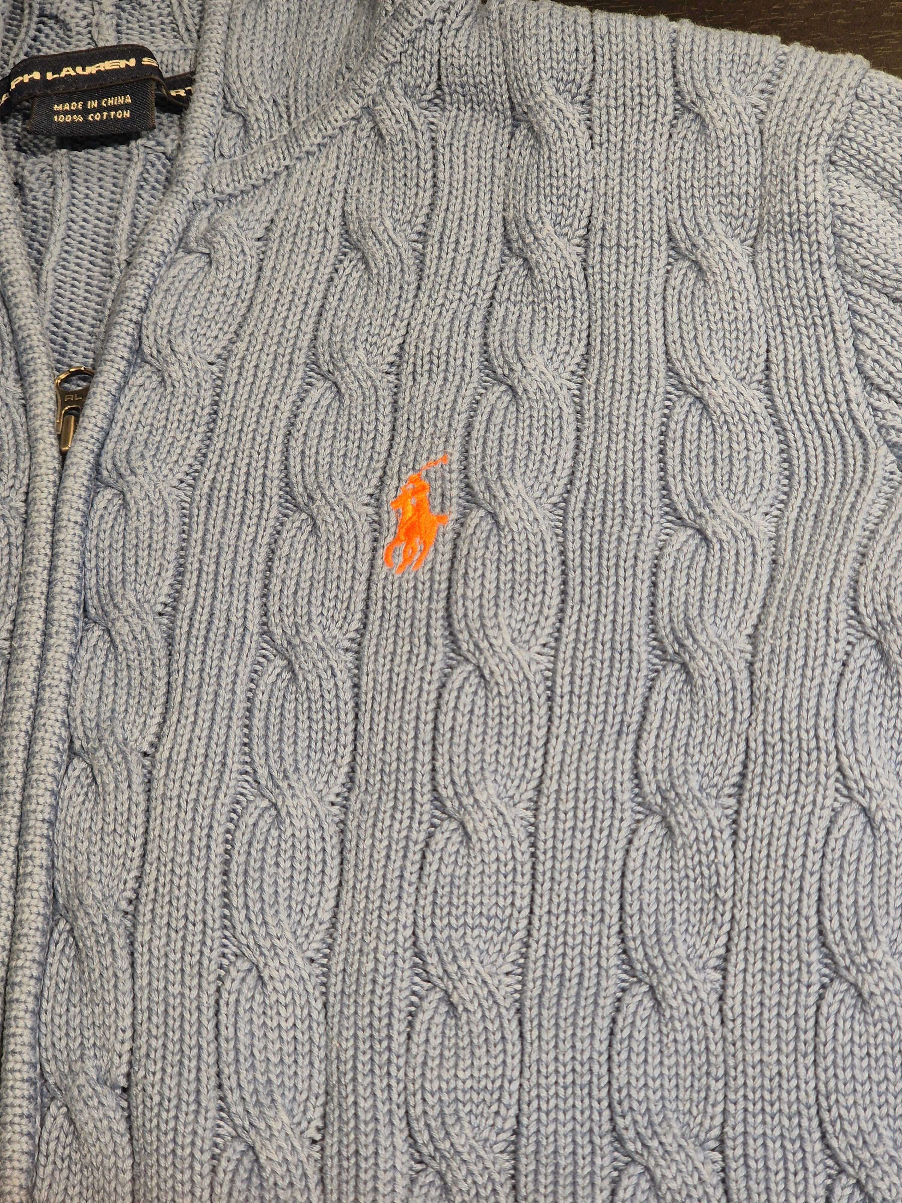 Ralph Lauren Zip Up Sweater