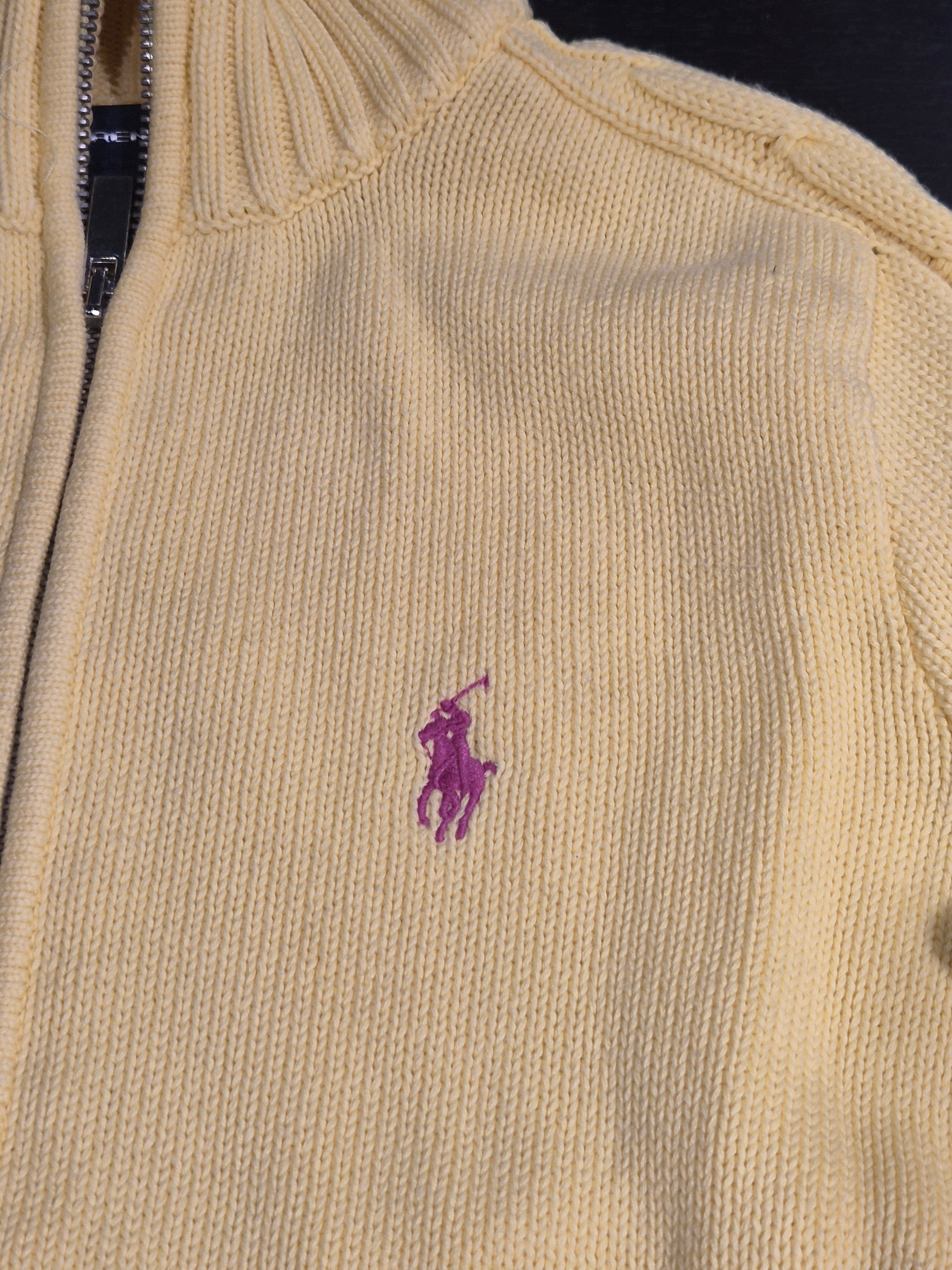 Ralph Lauren Zip Up Sweater