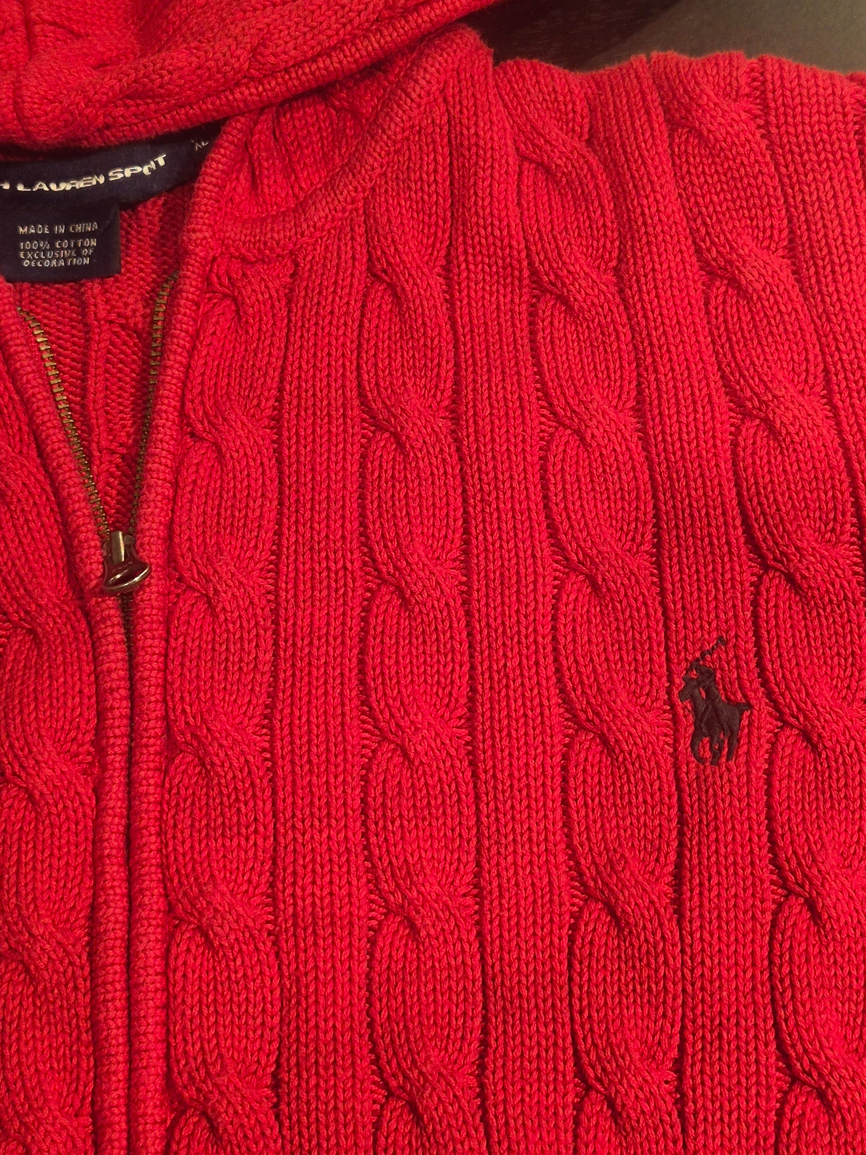 Ralph Lauren Zip Up Sweater