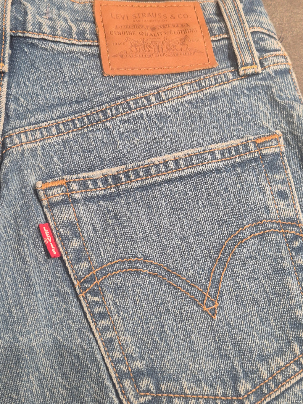 Levi's Capital E Denim Shorts