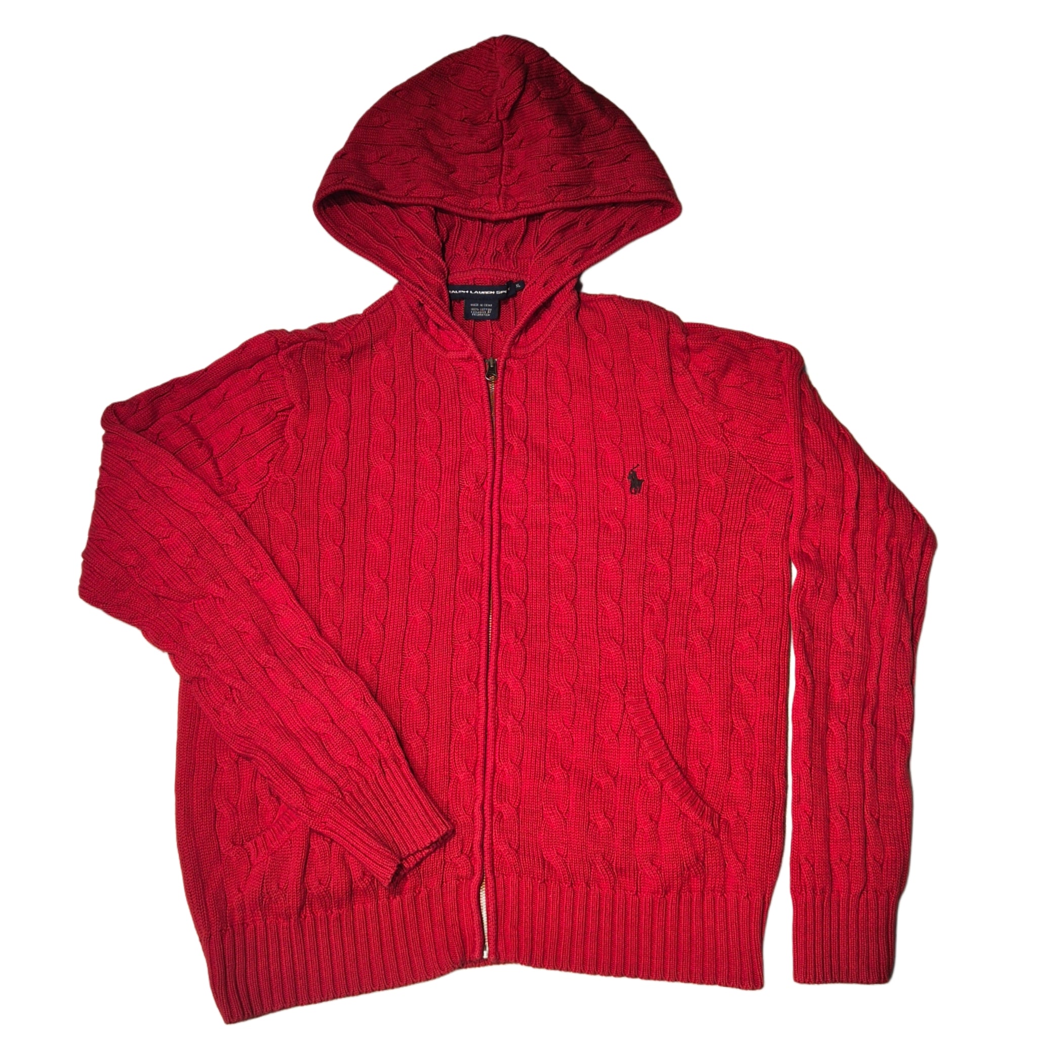 Ralph Lauren Zip Up Sweater